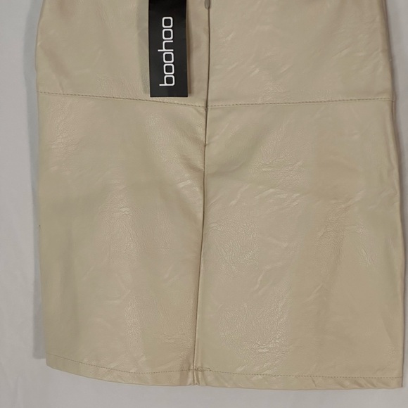 NWT Vegan Leather Stone Colored Mini Size 6 - Picture 5 of 5